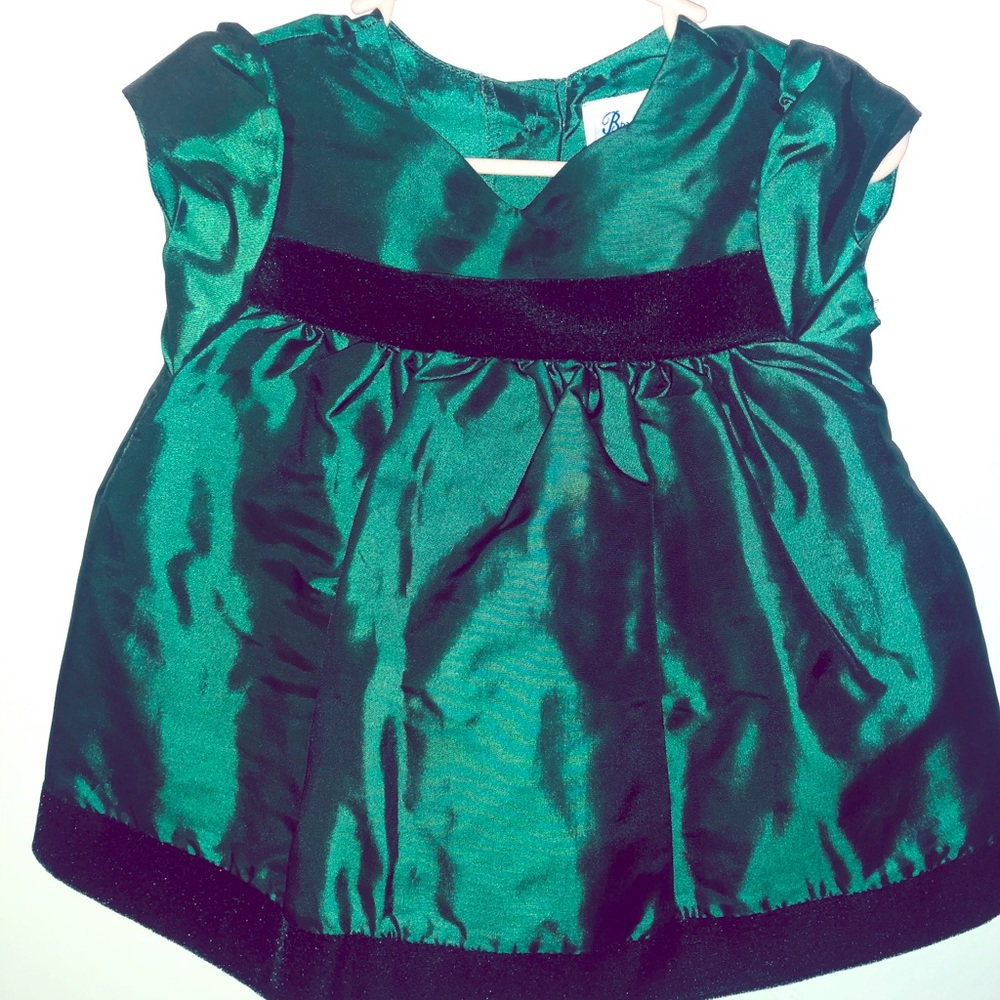 Baby Girl Emerald Dress